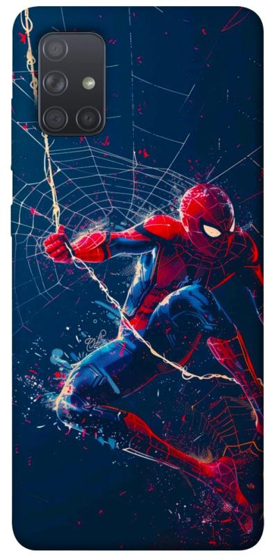 Чехол itsPrint Action Spider-Man для Samsung Galaxy A71, кино, купить оптом с доставкой