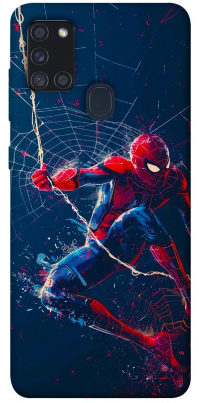 Чехол itsPrint Action Spider-Man для Samsung Galaxy A21s, кино, купить оптом с доставкой
