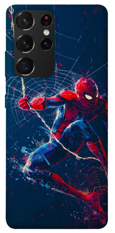 Чехол itsPrint Action Spider-Man для Samsung Galaxy S21 Ultra, кино, купить оптом с доставкой