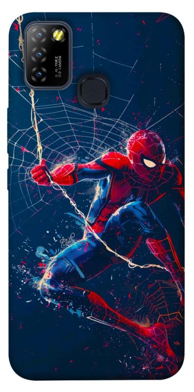Чехол itsPrint Action Spider-Man для Infinix Hot 10 Lite, кино, купить оптом с доставкой