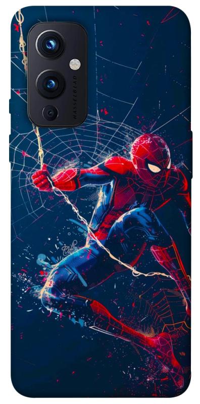 Чехол itsPrint Action Spider-Man для OnePlus 9, кино, купить оптом с доставкой