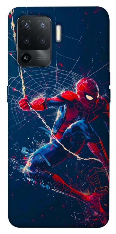 Чехол itsPrint Action Spider-Man для Oppo Reno 5 Lite, кино, купить оптом с доставкой