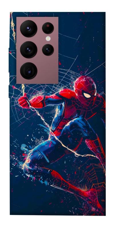 Чехол itsPrint Action Spider-Man для Samsung Galaxy S22 Ultra, кино, купить оптом с доставкой