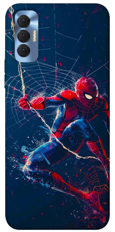 Чехол itsPrint Action Spider-Man для TECNO Spark 8P, кино, купить оптом с доставкой