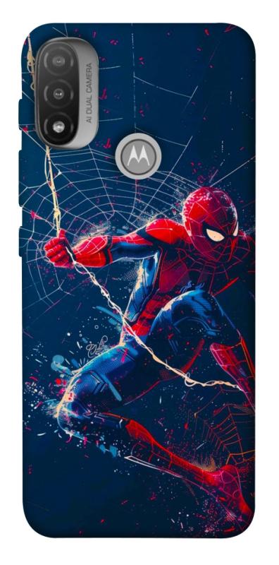 Чехол itsPrint Action Spider-Man для Motorola Moto E20, кино, купить оптом с доставкой