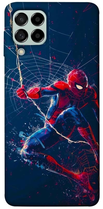 Чехол itsPrint Action Spider-Man для Samsung Galaxy M53 5G, кино, купить оптом с доставкой