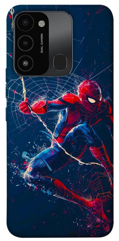 Чехол itsPrint Action Spider-Man для TECNO Spark 8C, кино, купить оптом с доставкой