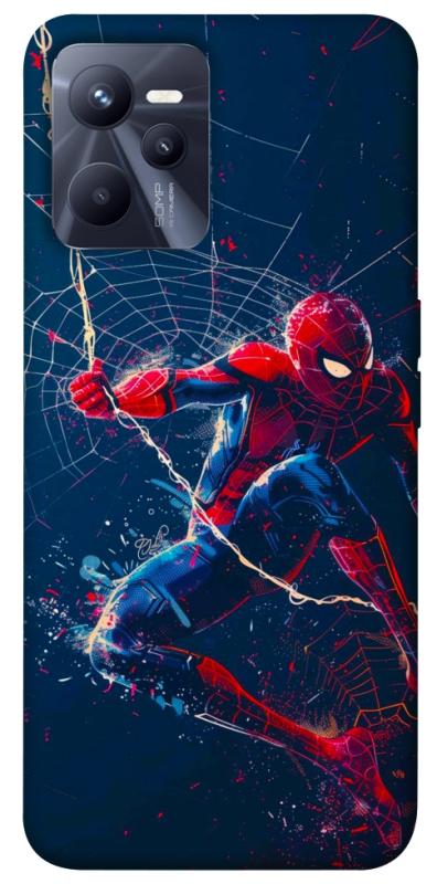 Чехол itsPrint Action Spider-Man для Realme C35, кино, купить оптом с доставкой