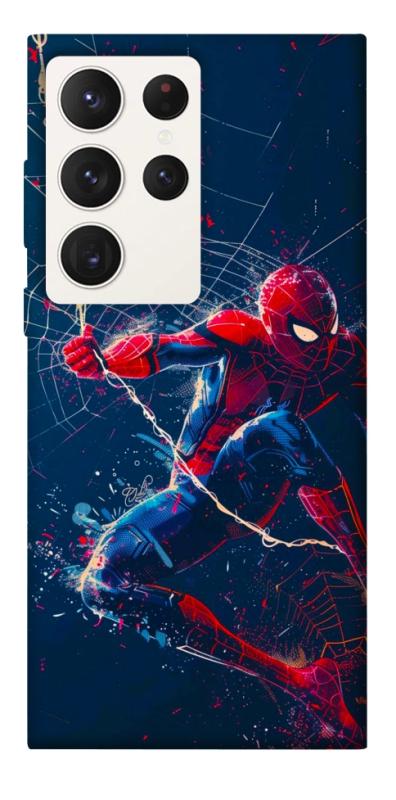 Чехол itsPrint Action Spider-Man для Samsung Galaxy S23 Ultra, кино, купить оптом с доставкой
