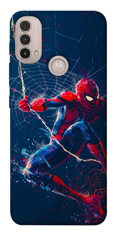 Чехол itsPrint Action Spider-Man для Motorola Moto E40, кино, купить оптом с доставкой