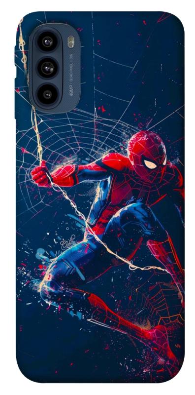 Чехол itsPrint Action Spider-Man для Motorola Moto G41, кино, купить оптом с доставкой