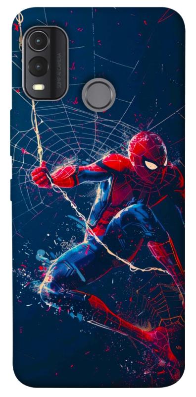 Чехол itsPrint Action Spider-Man для Nokia G11 Plus, кино, купить оптом с доставкой