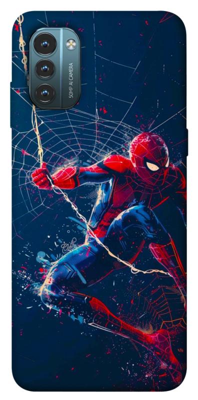 Чехол itsPrint Action Spider-Man для Nokia G21, кино, купить оптом с доставкой