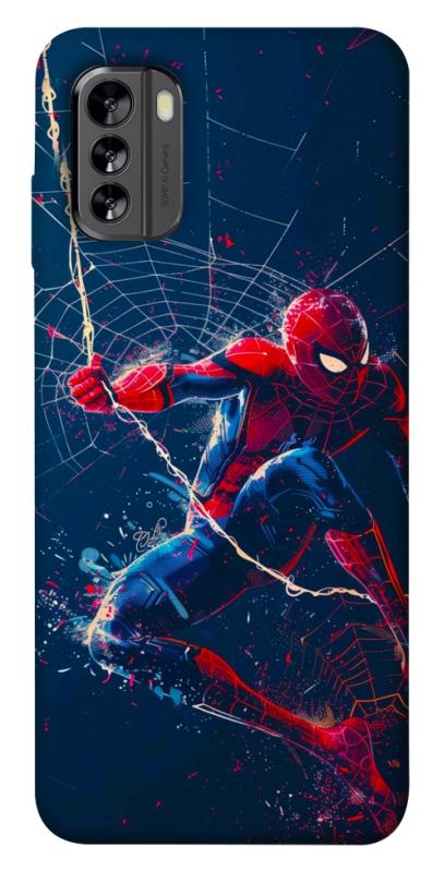 Чехол itsPrint Action Spider-Man для Nokia G60, кино, купить оптом с доставкой