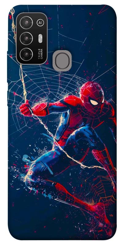 Чехол itsPrint Action Spider-Man для ZTE Blade A52, кино, купить оптом с доставкой