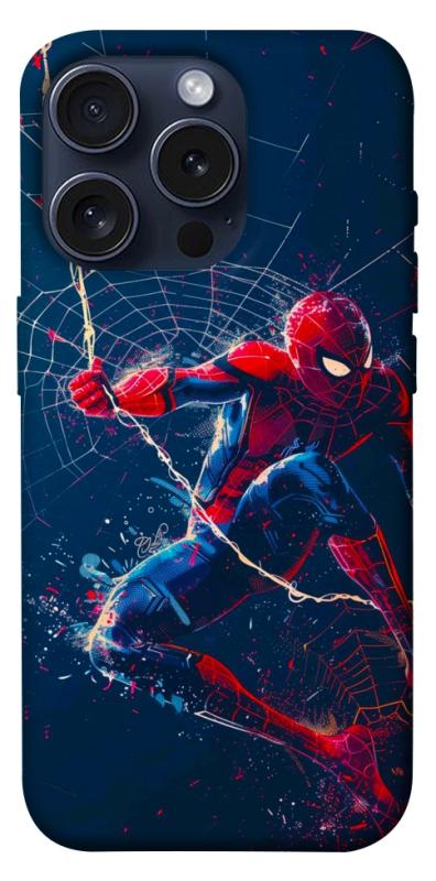 Чехол itsPrint Action Spider-Man для Apple iPhone 15 Pro (6.1"), кино, купить оптом с доставкой