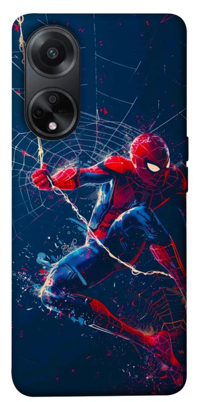 Чехол itsPrint Action Spider-Man для Oppo A58 4G, кино, купить оптом с доставкой