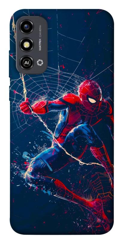 Чехол itsPrint Action Spider-Man для ZTE Blade A53, кино, купить оптом с доставкой