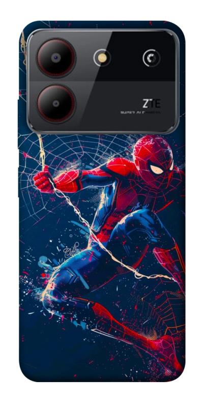 Чехол itsPrint Action Spider-Man для ZTE Blade A54 4G, кино, купить оптом с доставкой