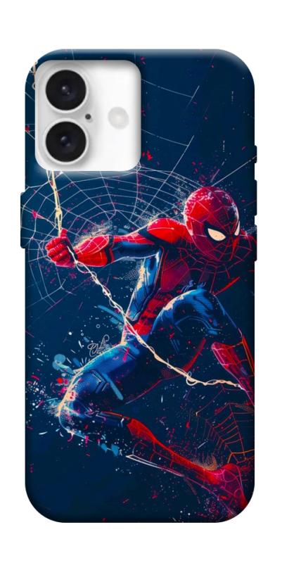 Чехол itsPrint Action Spider-Man для Apple iPhone 16 (6.1"), кино, купить оптом с доставкой