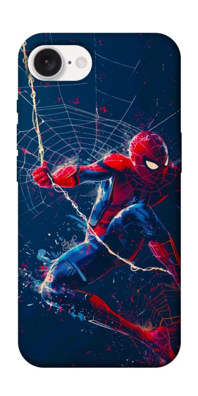 Чехол itsPrint Action Spider-Man для Apple iPhone 16e (6.1"), кино, купить оптом с доставкой