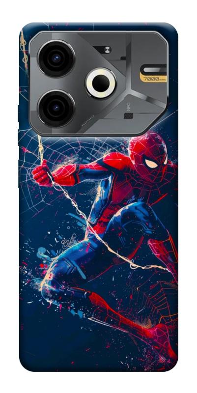 Чехол itsPrint Action Spider-Man для TECNO Pova 6 Neo (LI6), кино, купить оптом с доставкой