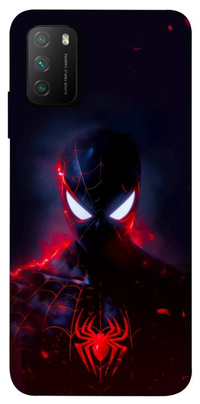 Чехол itsPrint Dark Spider-Man для Xiaomi Poco M3, кино, купить оптом с доставкой