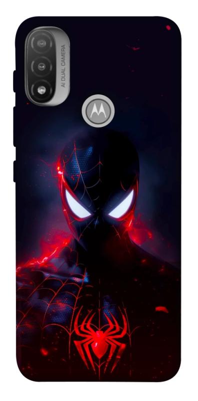 Чехол itsPrint Dark Spider-Man для Motorola Moto E20, кино, купить оптом с доставкой