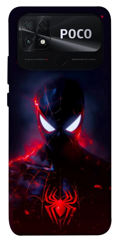 Чехол itsPrint Dark Spider-Man для Xiaomi Poco C40, кино, купить оптом с доставкой