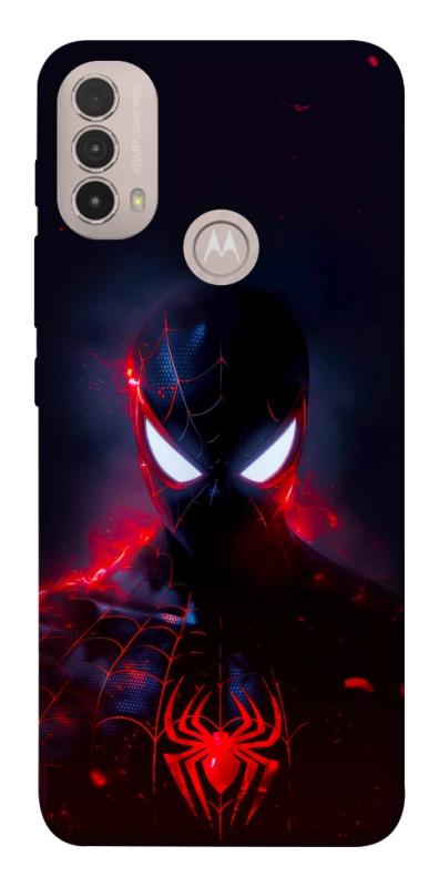 Чехол itsPrint Dark Spider-Man для Motorola Moto E40, кино, купить оптом с доставкой