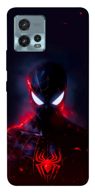 Чехол itsPrint Dark Spider-Man для Motorola Moto G72, кино, купить оптом с доставкой