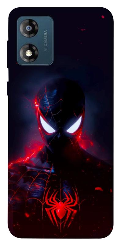 Чехол itsPrint Dark Spider-Man для Motorola Moto E13, кино, купить оптом с доставкой
