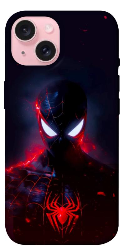 Чехол itsPrint Dark Spider-Man для Apple iPhone 15 (6.1"), кино, купить оптом с доставкой