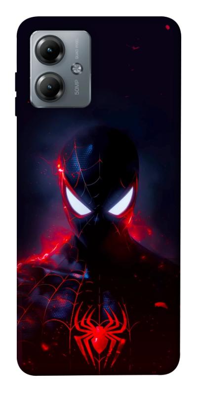 Чехол itsPrint Dark Spider-Man для Motorola Moto G14, кино, купить оптом с доставкой