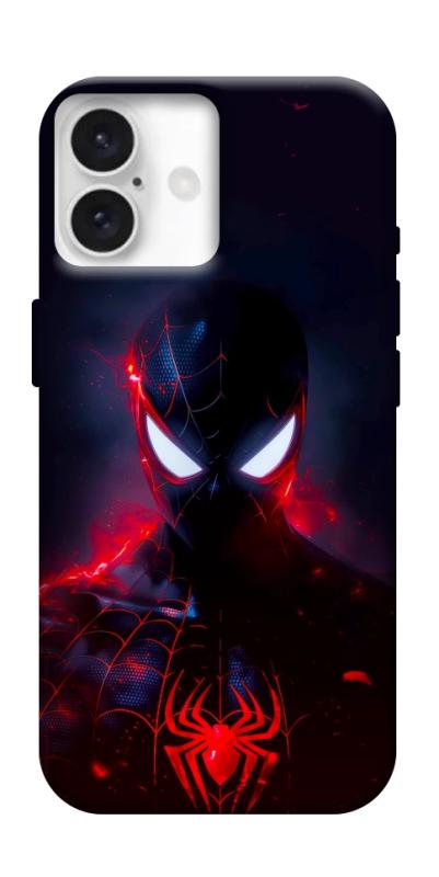 Чехол itsPrint Dark Spider-Man для Apple iPhone 16 (6.1"), кино, купить оптом с доставкой