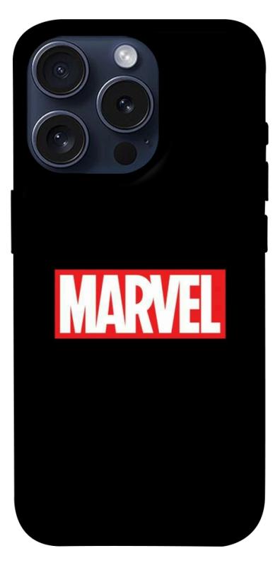 Чехол itsPrint Marvel logo для Apple iPhone 15 Pro (6.1"), кино, купить оптом с доставкой