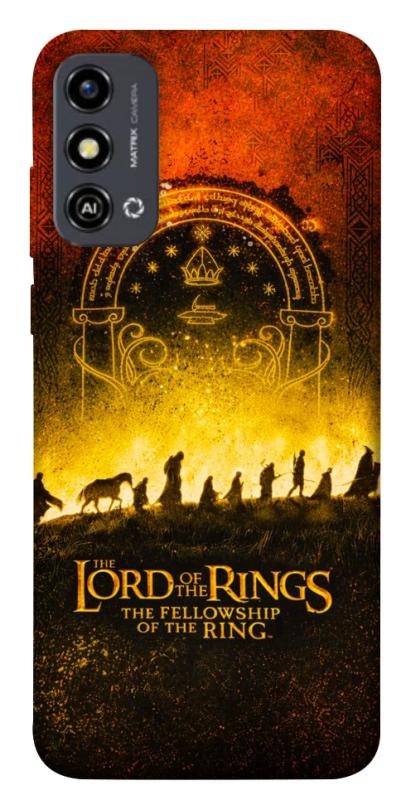 Чехол itsPrint Lord of the rings для ZTE Blade A53, кино, купить оптом с доставкой