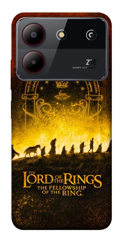 Чехол itsPrint Lord of the rings для ZTE Blade A54 4G, кино, купить оптом с доставкой