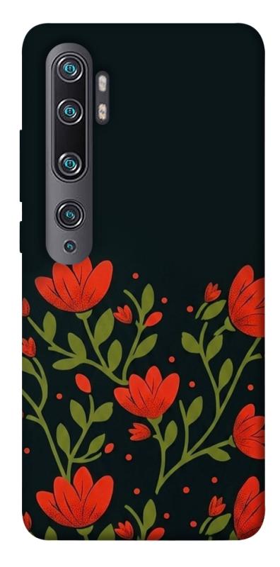 Чехол itsPrint Червоний цвіт для Xiaomi Mi Note 10 / Note 10 Pro / Mi CC9 Pro, love ukraine, купить оптом с доставкой