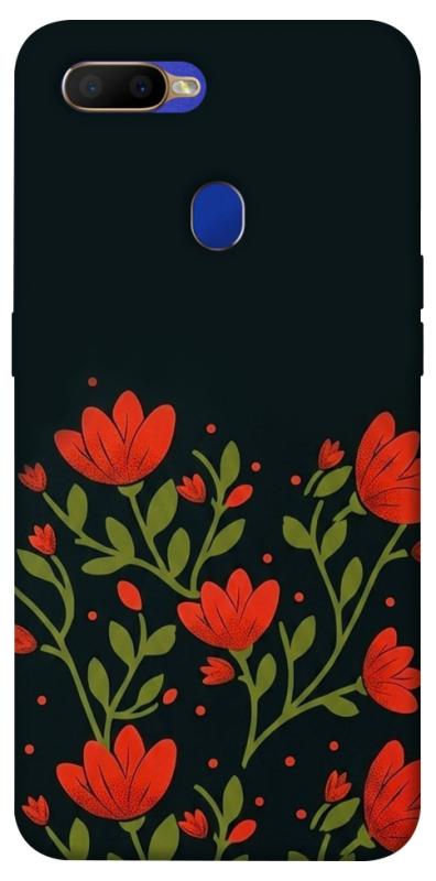 Чехол itsPrint Червоний цвіт для Oppo A5s / Oppo A12, love ukraine, купить оптом с доставкой