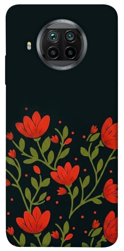 Чехол itsPrint Червоний цвіт для Xiaomi Mi 10T Lite / Redmi Note 9 Pro 5G, love ukraine, купить оптом с доставкой