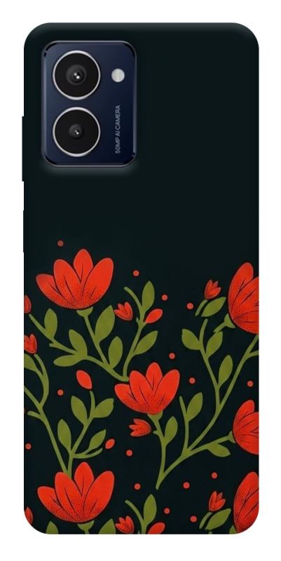 Чехол itsPrint Червоний цвіт для HMD Pulse Pro, love ukraine, купить оптом с доставкой