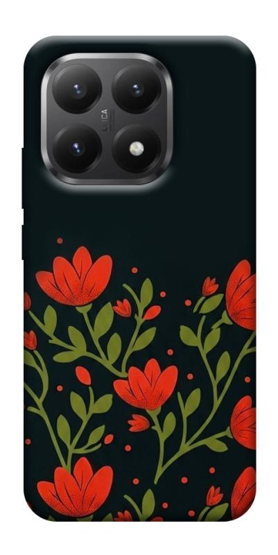Чехол itsPrint Червоний цвіт для Xiaomi 15T, love ukraine, купить оптом с доставкой