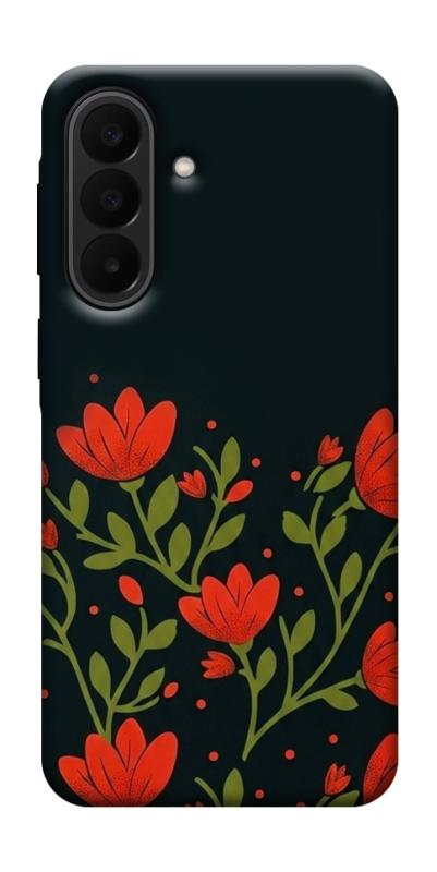 Чохол itsPrint Червоний цвіт для Samsung Galaxy A27, love ukraine, купити оптом з доставкою