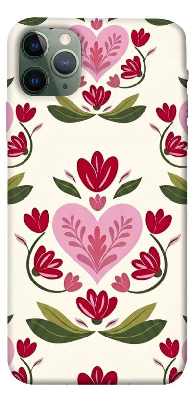 Чехол itsPrint Квіткова любов для Apple iPhone 11 Pro Max (6.5"), love ukraine, купить оптом с доставкой