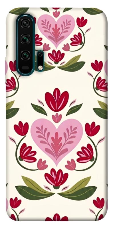 Чехол itsPrint Квіткова любов для Huawei Honor 20 Pro, love ukraine, купить оптом с доставкой
