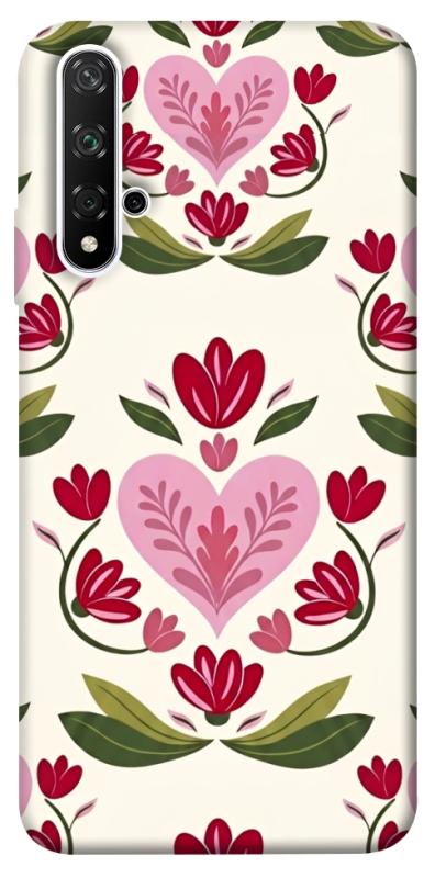 Чехол itsPrint Квіткова любов для Huawei Honor 20 / Nova 5T, love ukraine, купить оптом с доставкой