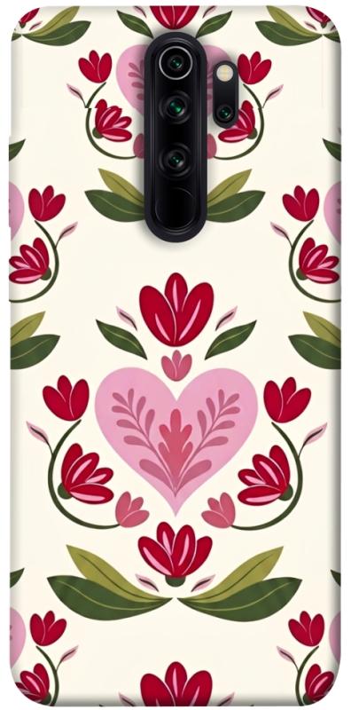 Чехол itsPrint Квіткова любов для Xiaomi Redmi Note 8 Pro, love ukraine, купить оптом с доставкой