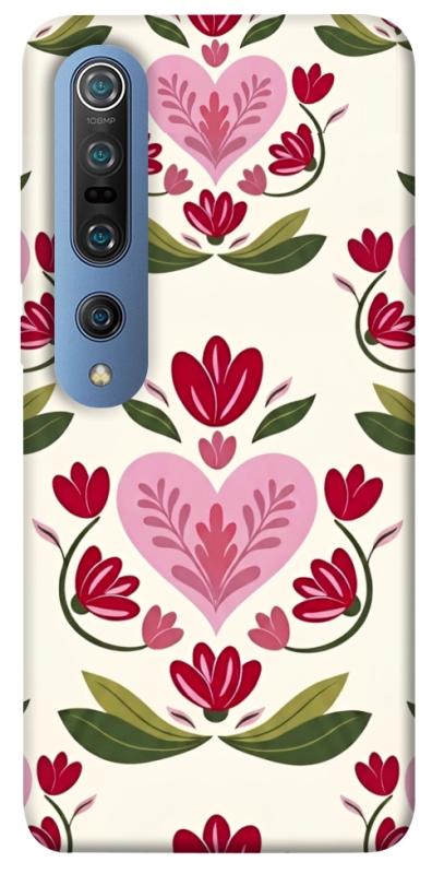 Чехол itsPrint Квіткова любов для Xiaomi Mi 10 / Mi 10 Pro, love ukraine, купить оптом с доставкой