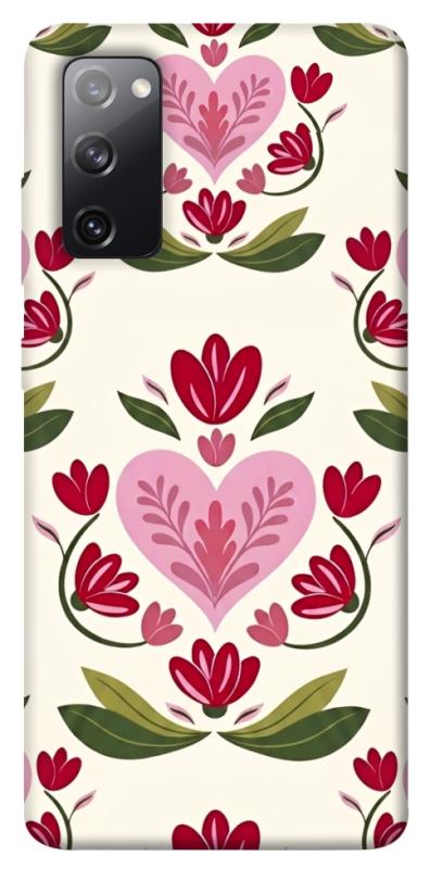 Чехол itsPrint Квіткова любов для Samsung Galaxy S20 FE, love ukraine, купить оптом с доставкой